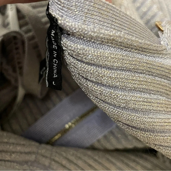 Guess Marciano - Lavender Purple and Gold Bodycon Midi Dress - Picture 9 of 12